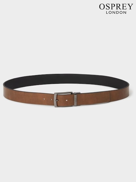 Osprey London The Eltham 3cm Reversible Leather Belt (W85763) | R$ 485