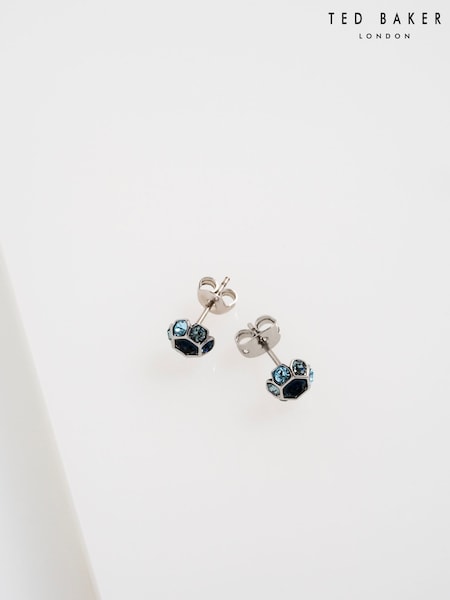 Ted Baker Silver Gemme: Crystal Gem Cluster Stud Earrings (W86653) | €35