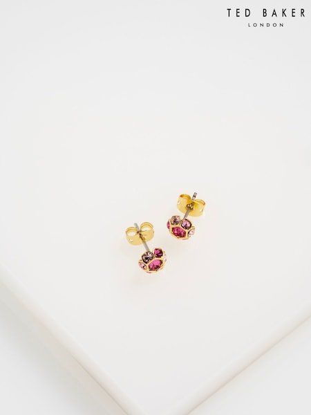 Ted Baker Gold Tone Gemme: Crystal Gem Cluster Stud Earrings (W86676) | €40