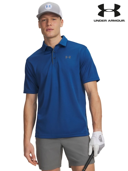 أزرق - Under Armour Tech Polo Shirt (W86733) | ‏204 د.إ.‏