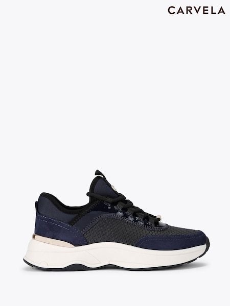 Carvela Blue Swift Runner Trainers (W86738) | R$ 980