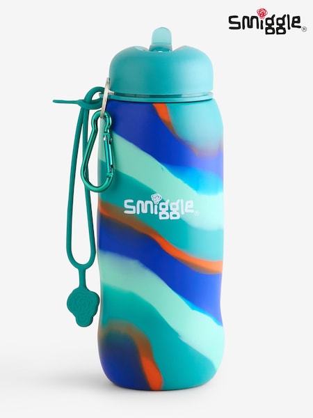 Smiggle Green Surreal Silicone Drink Bottle 630Ml (W86808) | €20