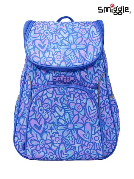 Smiggle Purple Surreal Access Backpack (W86809) | €53