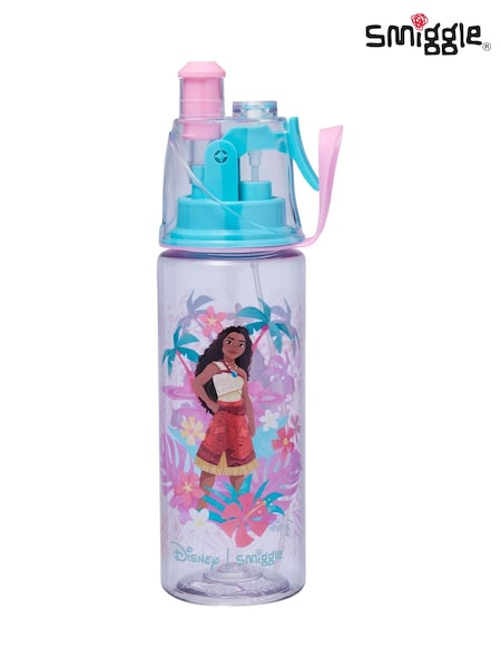 Smiggle Moana Print Spritz Plastic Drink Bottle 560Ml (W86810) | 28 €