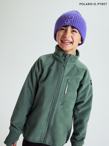 Polarn O. Pyret Green Waterproof Fleece Jacket (W86955) | R$ 495