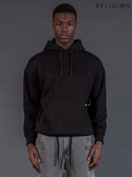 Religion Black UK Hoodie (W87132) | €89
