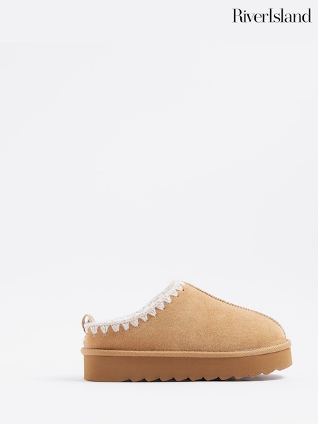 River Island Girls Whipstitch Slippers (W87300) | 31 €
