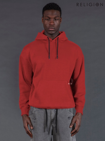 Religion Red UK Hoodie (W87365) | €89