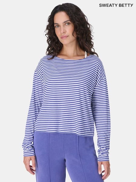 Sweaty Betty White Essential Slash Neck T-Shirt (W87381) | €46