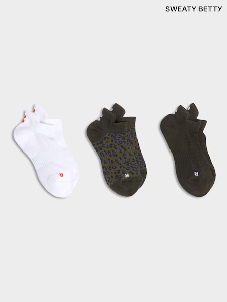 Verde - Sweaty Betty Workout Trainers Socks 3 Pack (W87432) | 28 €