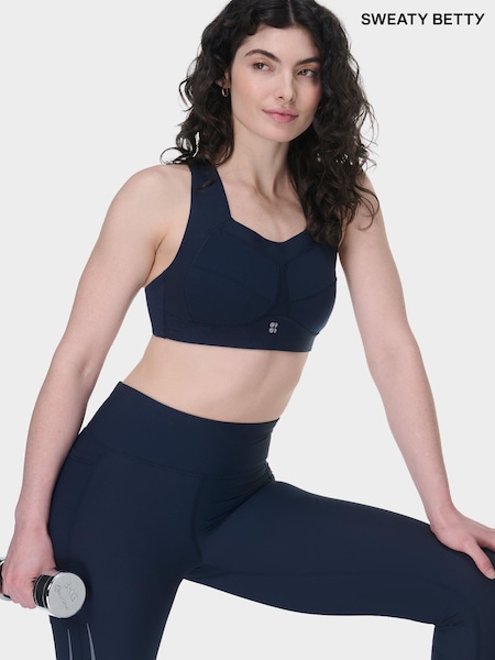 Sweaty Betty Blue Zero Gravity Running Bra (W87477) | €77