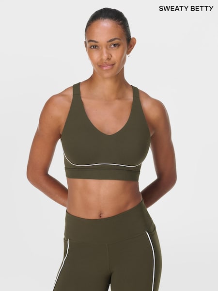 Sweaty Betty NoriGreen White Power Pulse Bra (W87479) | €60