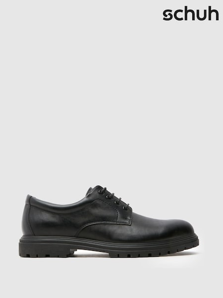 Schuh Paddy Chunky Lace Up Black Shoes (W87577) | €51