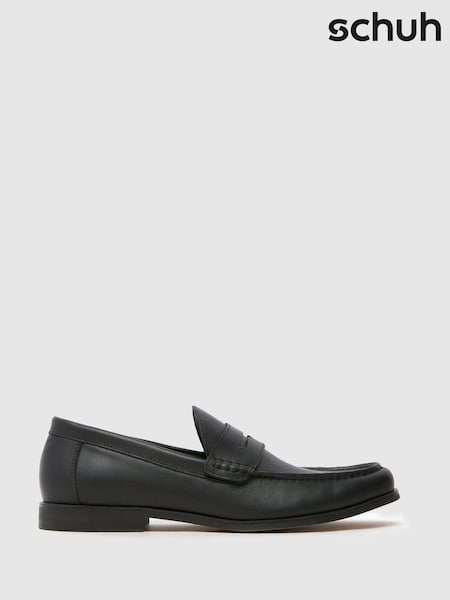 Schuh Rome Black Loafers (W87584) | OMR28