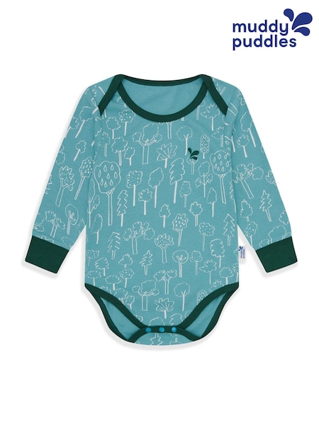 Muddy Puddles Green Light Thermal Baselayer Babygrow (W87645) | €29