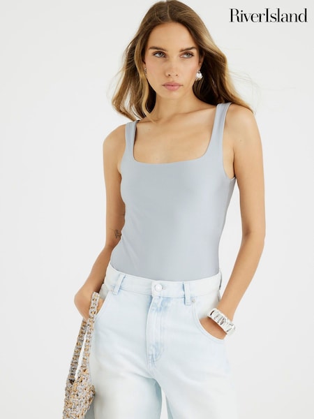 River Island Silver Scoop Disco Bodies (W87813) | €37