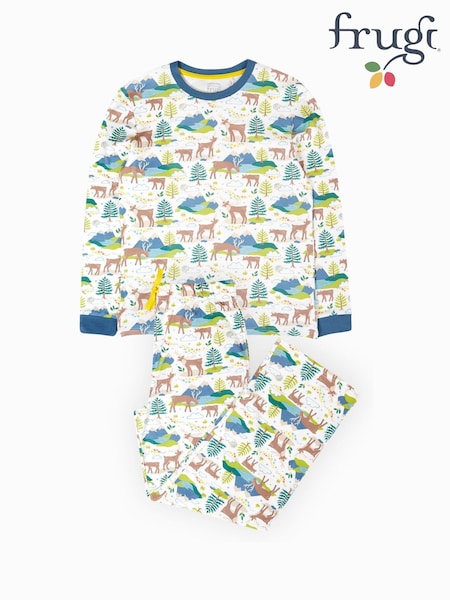 Frugi White Adult Christmas Penzance Pyjamas (W87835) | 78 €