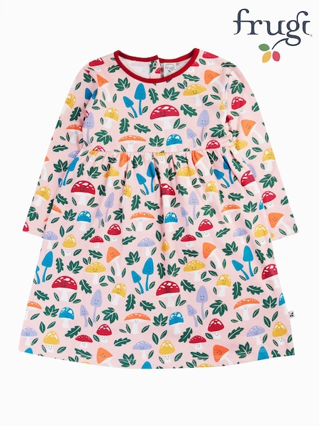 Frugi Pink Amelia Dress (W87836) | 129 QAR - 148 QAR