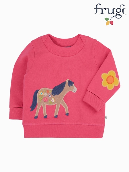 Frugi Pink Easy On Jumper (W87871) | €42 - €45