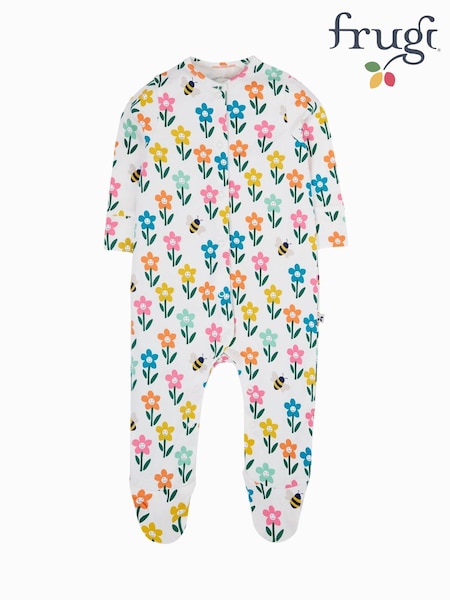 Frugi Lovely Christmas Sleepsuit (W87873) | €32