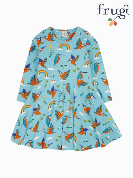 Azul - Frugi Sofia Skater Dress (W87874) | 48 € - 51 €
