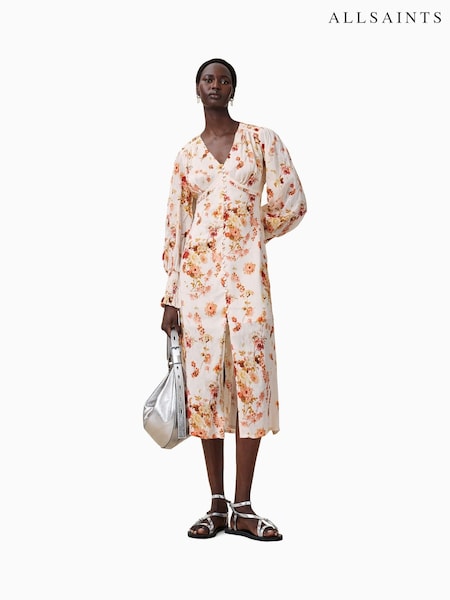 AllSaints White Taylen Dress (W88331) | R$ 2.555