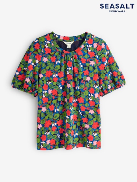 Seasalt Cornwall Blue Seaberry Top (W88462) | €63