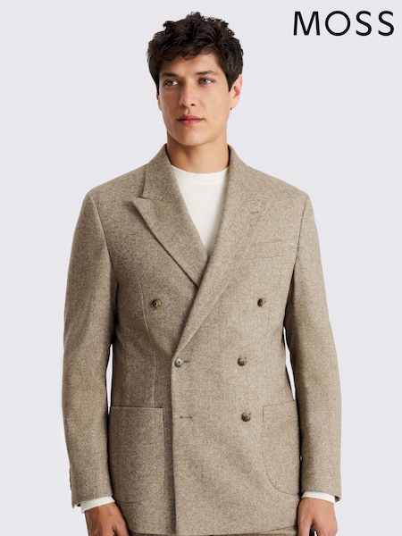 MOSS MOSS Relaxed Fit Gold Tweed Herringbone Jacket (W88817) | 239 €