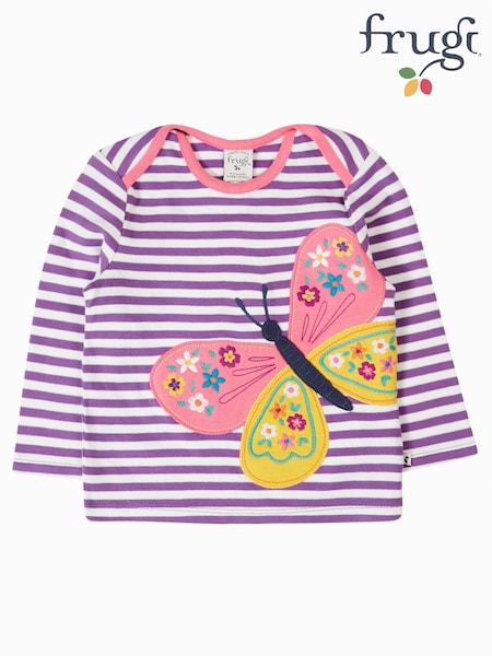 Frugi Bobby Applique Top (W89012) | €28
