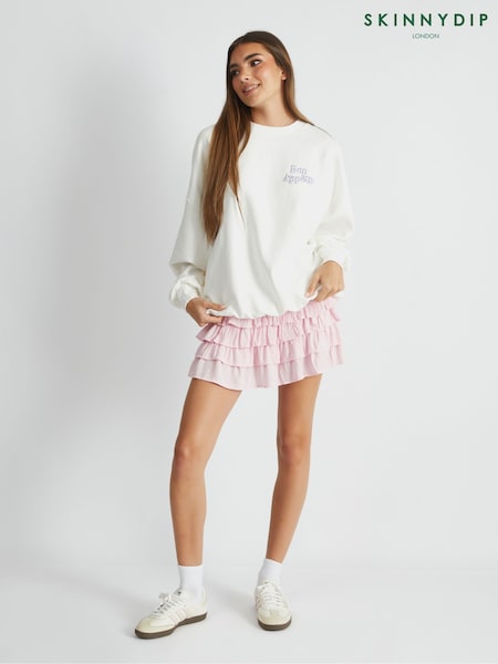 Skinnydip White Bon Appetit Sweatshirt (W89019) | € 59