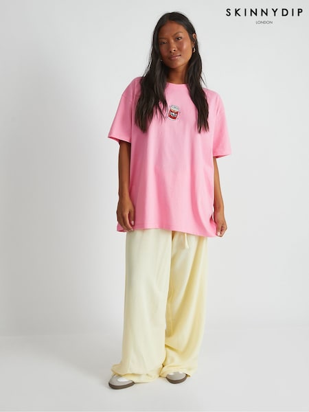 Skinnydip Pink The Simpsons Get Duffed T-Shirt (W89056) | 119 QAR