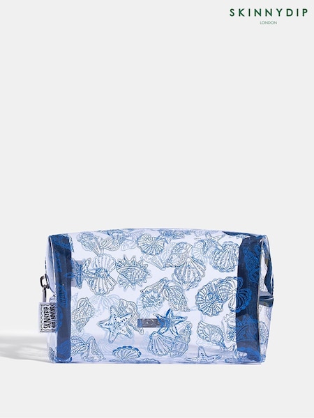 Skinnydip Blue Sea Shells Makeup Bag (W89059) | €18.50