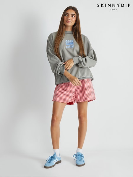 Skinnydip Grey Good Things Are Coming Sweatshirt (W89066) | R$ 375