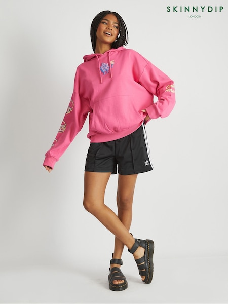 Skinnydip Pink Spongebob Krabby Patty Hoodie (W89068) | €51