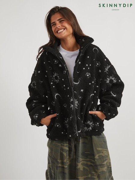 Skinnydip Black Celestial Borg Jacket (W89069) | €93