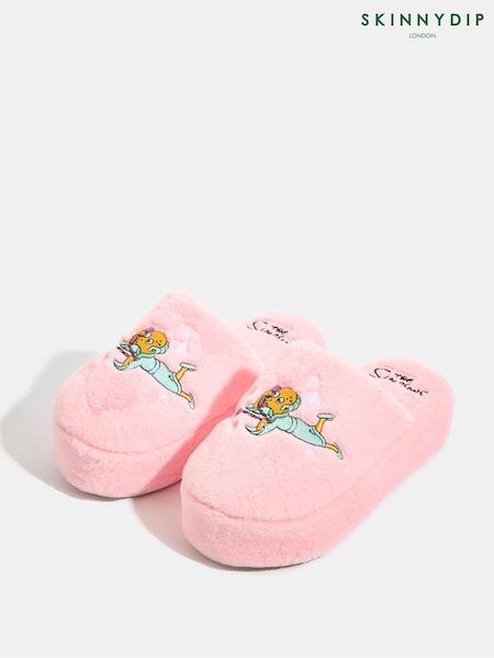 Skinnydip Pink The Simpsons x Skinnydip Slippers (W89105) | R$ 235