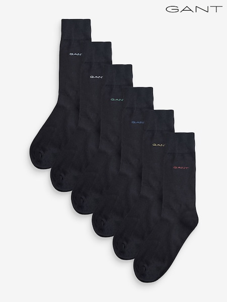 GANT Black Socks 6 Pack (W89274) | R$ 345