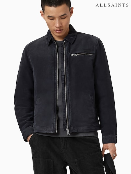 AllSaints Black Rothwell Mskn Jacket (W89304) | R$ 1.865