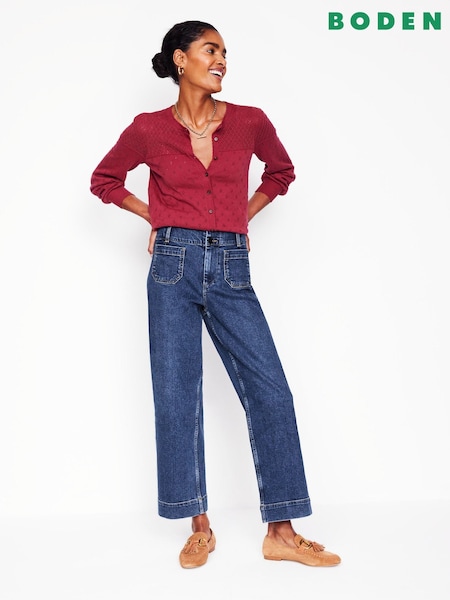 Boden Primrose Patch Pocket Jeans (W89397) | 670 LEI