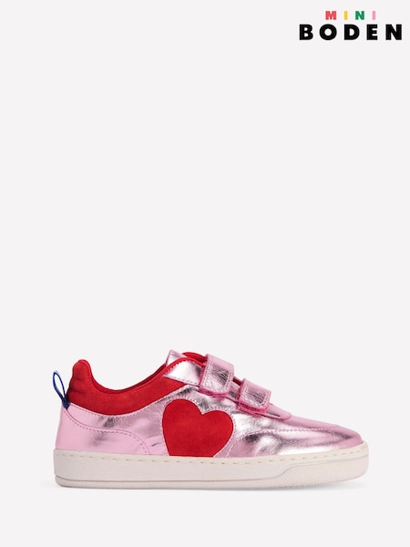 Boden Pink Colourblock Low Trainer (W89500) | €53 - €60