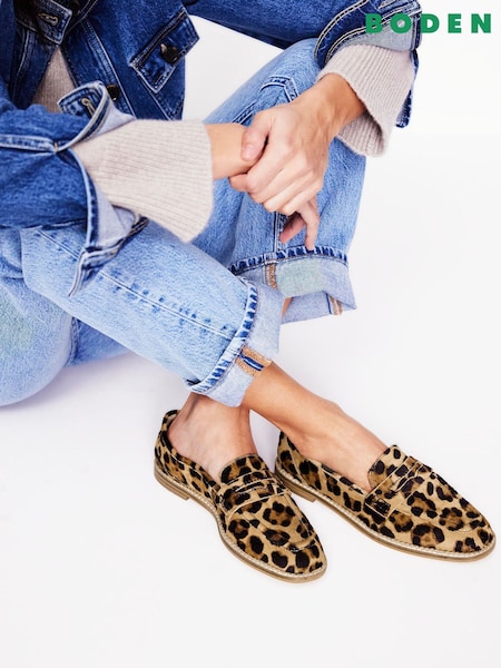 Boden Brown Nya Penny Loafers (W89501) | €186
