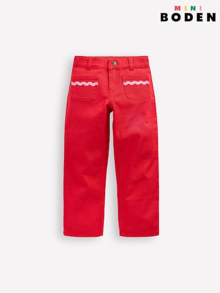 Boden Red Patch Pocket Trousers (W89521) | €43 - €52