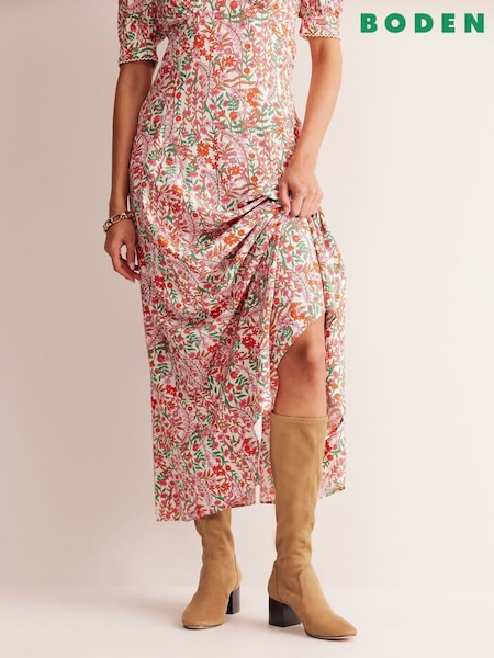 Boden Heeled Stretch Knee Boots (W89564) | 182 €