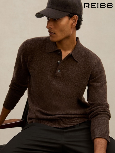 Atelier Chocolate Brown Blake Atelier 100% Cashmere Cap (W89597) | €140
