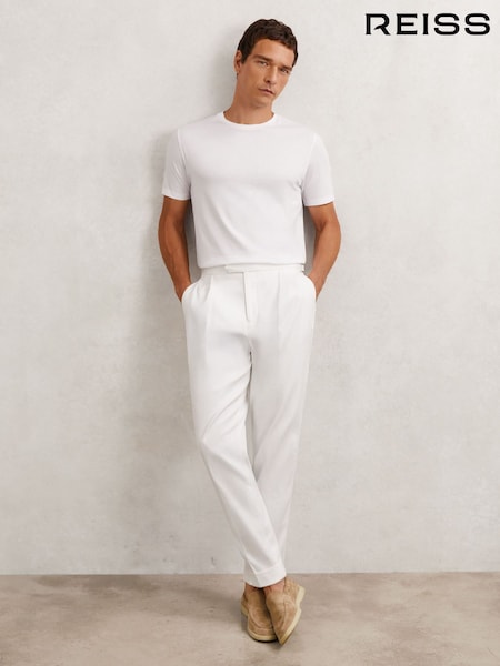 Reiss White Halo Cotton Crew-Neck T-Shirt (W89609) | €40