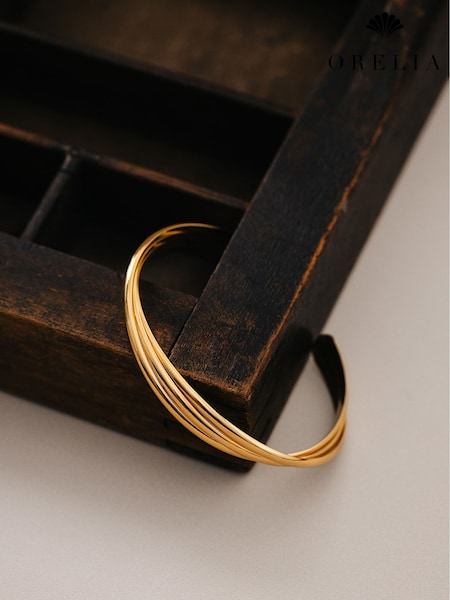 Orelia London Interlocking Open Bangle (W89633) | €32