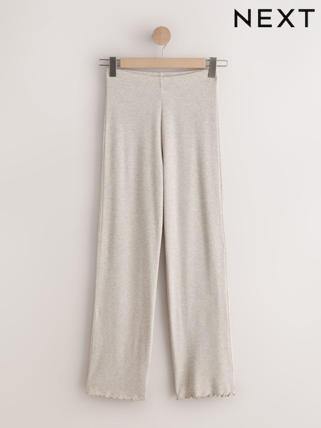 Oatmeal Marl Premium Thermal Maximum Warmth Merino Wool Trousers (W89684) | OMR23