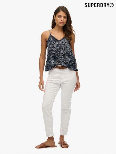 Superdry Ladder Trim Cami Top (W89956) | 201 LEI