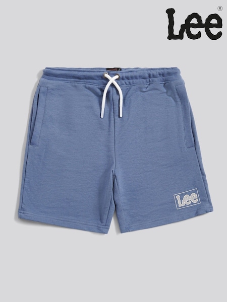 Lee Blue Boys Supercharged Loopback Shorts (W90032) | AED163 - AED198
