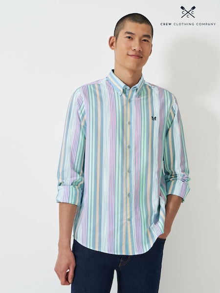 Crew Clothing Blue Classic Fit Oxford Cotton Shirt (W90084) | €75